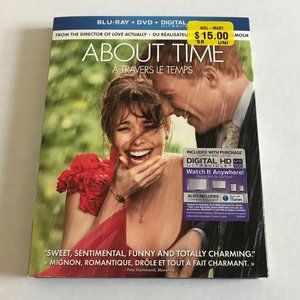 About Time movie in Blu-Ray and DVD format